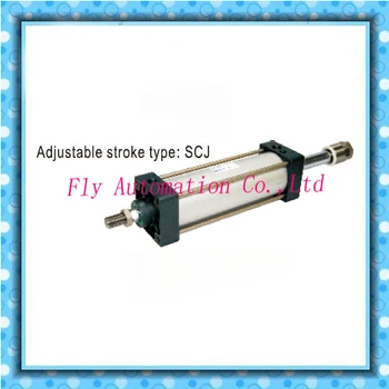 

Airtac SCJ Series Standard Cylnder 32 40 50 63 80 100 mm Bore Adjustable Rod Type