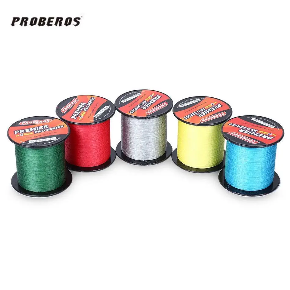 

PRO BEROS 300M PE Multifilament Braided Fishing Line 6LB - 80LB Super Strong Fishing Line Rope 4 Strands Carp Fishing Rope Cord