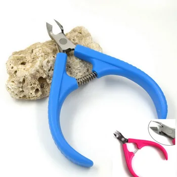 

Professional Stainless Steel Cuticle Cutter Nipper Clipper Edge Cutter Shear Manicure Trimmer Scissor Plastic 12pcs