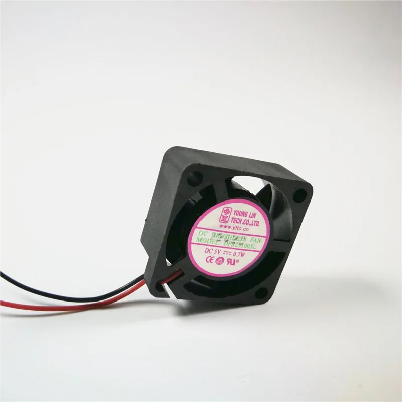 

JIESAMMY DFS251005L 25x25x10mm 2.5CM 3D printer 5V 0.7W 25mm 4500RPM Mini Fan for heatsink cooler cooling