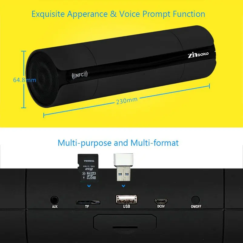 2018 Newest Wireless Bluetooth Speaker KR8800