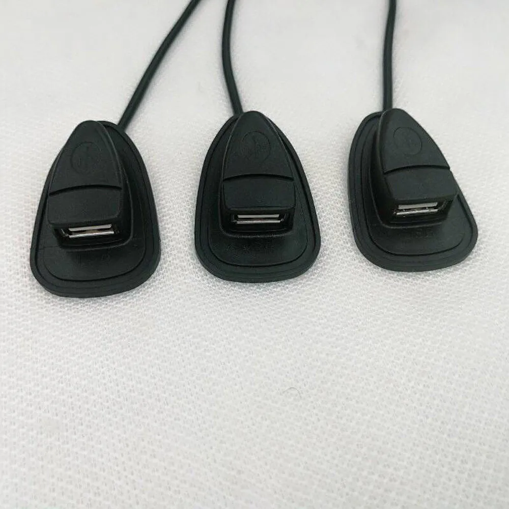 Автомобильный Стайлинг Черный рюкзак Внешний USB адаптер для зарядки интерфейса