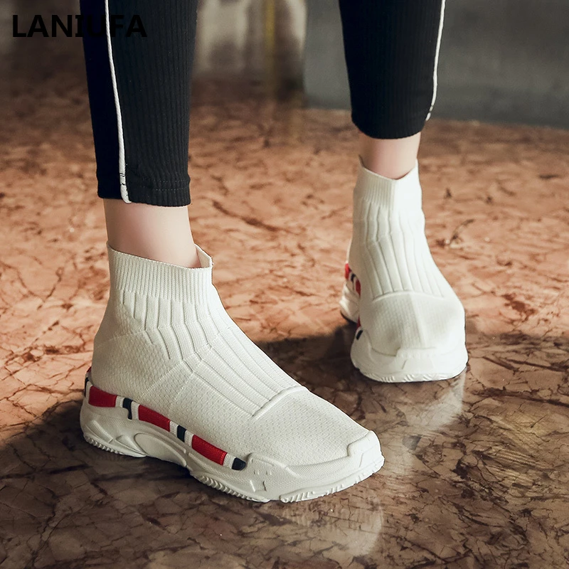 

Spring autumn Casual Women Shoes women Round Toe Slip-On Flats Breathable Mesh Loafers walking shoes women flat shoes mujer &298