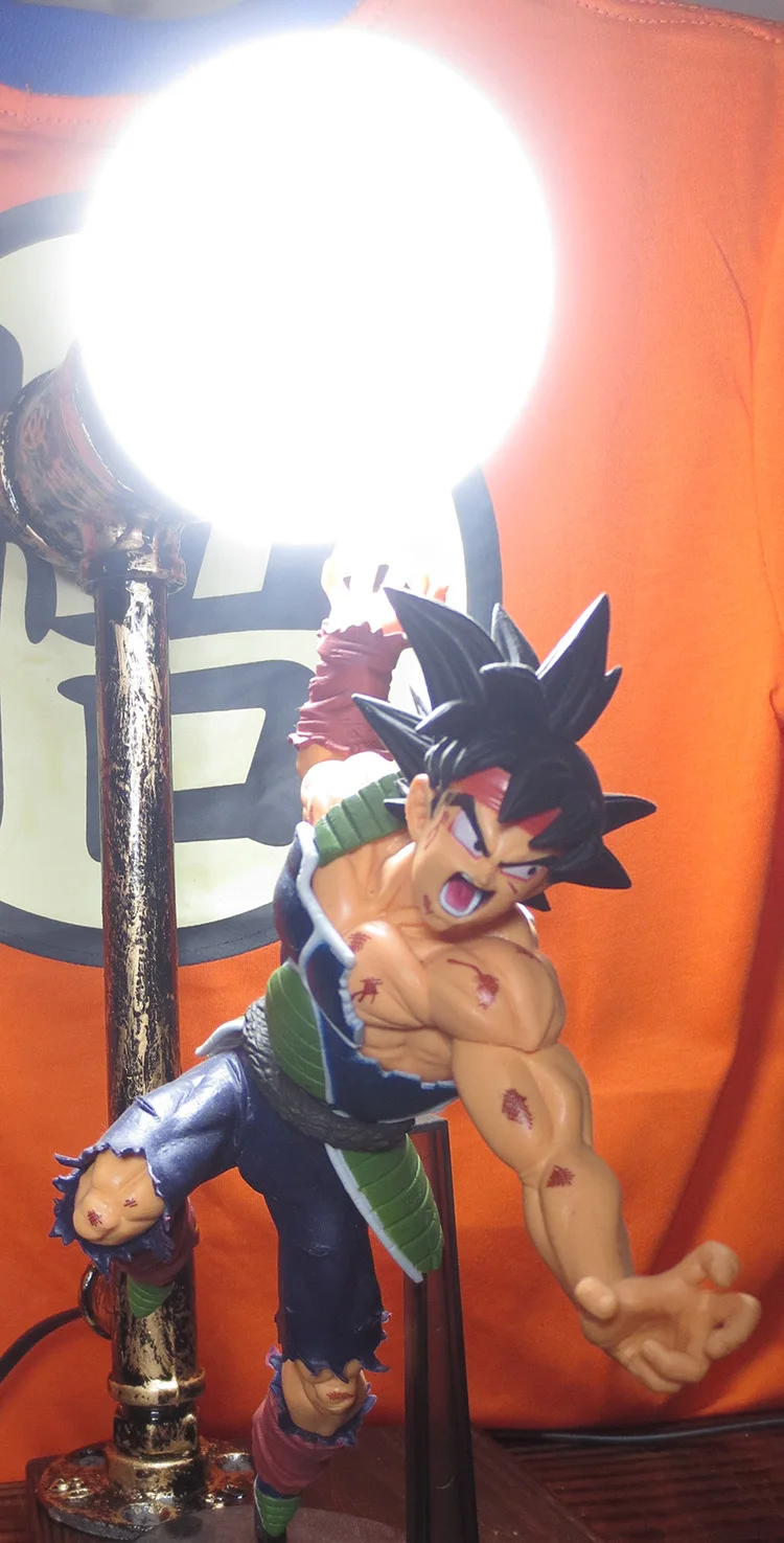 

KNL HOBBY LED desk lamps explosion models Dragonball Vegeta hand to do Badakhshan led Eye Spot shipping creative birthday gift