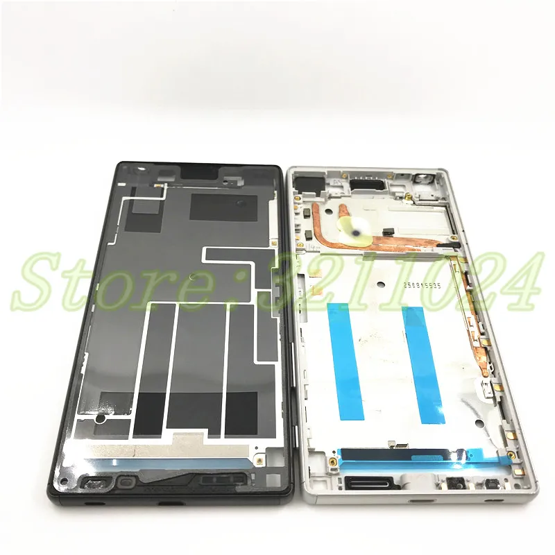 Корпус для Sony Xperia Z5 Dual E6653 E6603 E6633 E6683 средняя рамка пластина ЖК с кнопкой питания