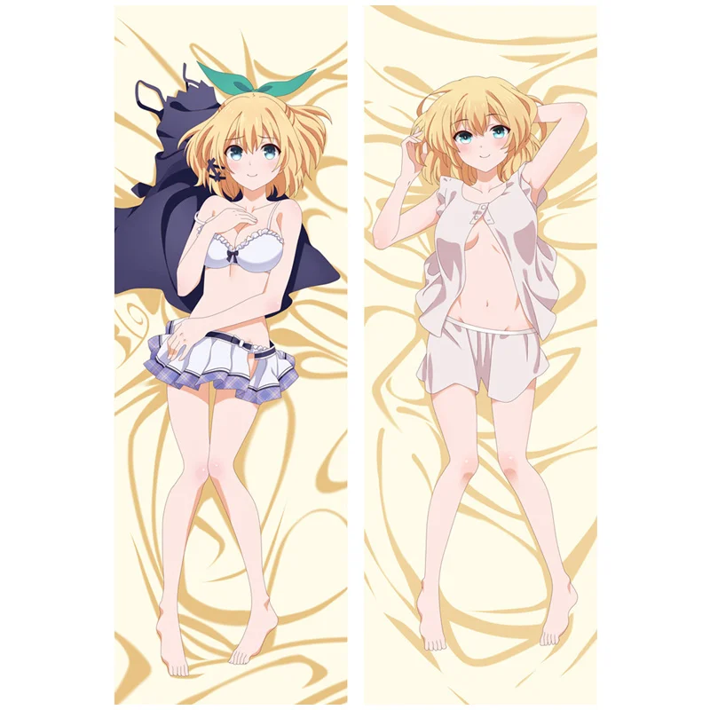 Amellor аниме Rokudenashi Majutsu Koushi to Akashic Records наволочка двустороннее постельное белье боди обнимающая наволочка подарки