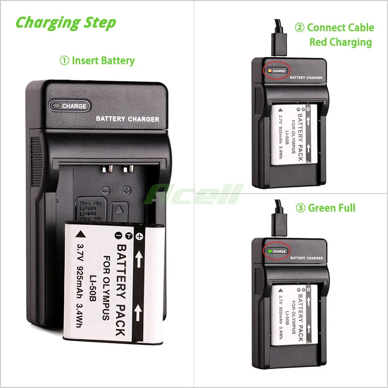 Cargador MICRO USB para FUJIFILM FinePix F20//F40fd//F45fd//F47fd