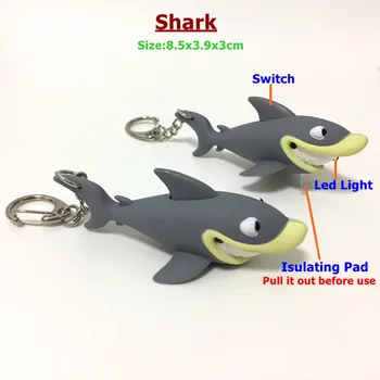 

Mingray Mini Cute Duck LED Flashlight Quacks keychain KIDS' Camping lanterna portable KID nightlight school Children gift