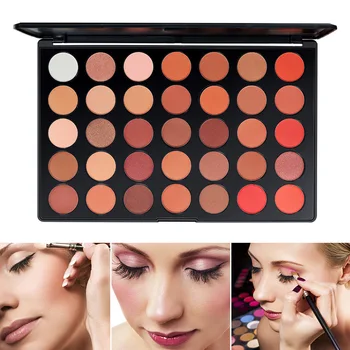 

Eyeshadow Palette 35 Colors Long Lasting Glitter Matte Makeup Portable for Women MH88