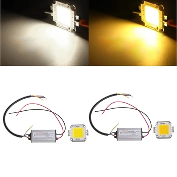 

High Power 50W LED SMD Chip Bulb with Waterproof Driver Supply DC 20-24V