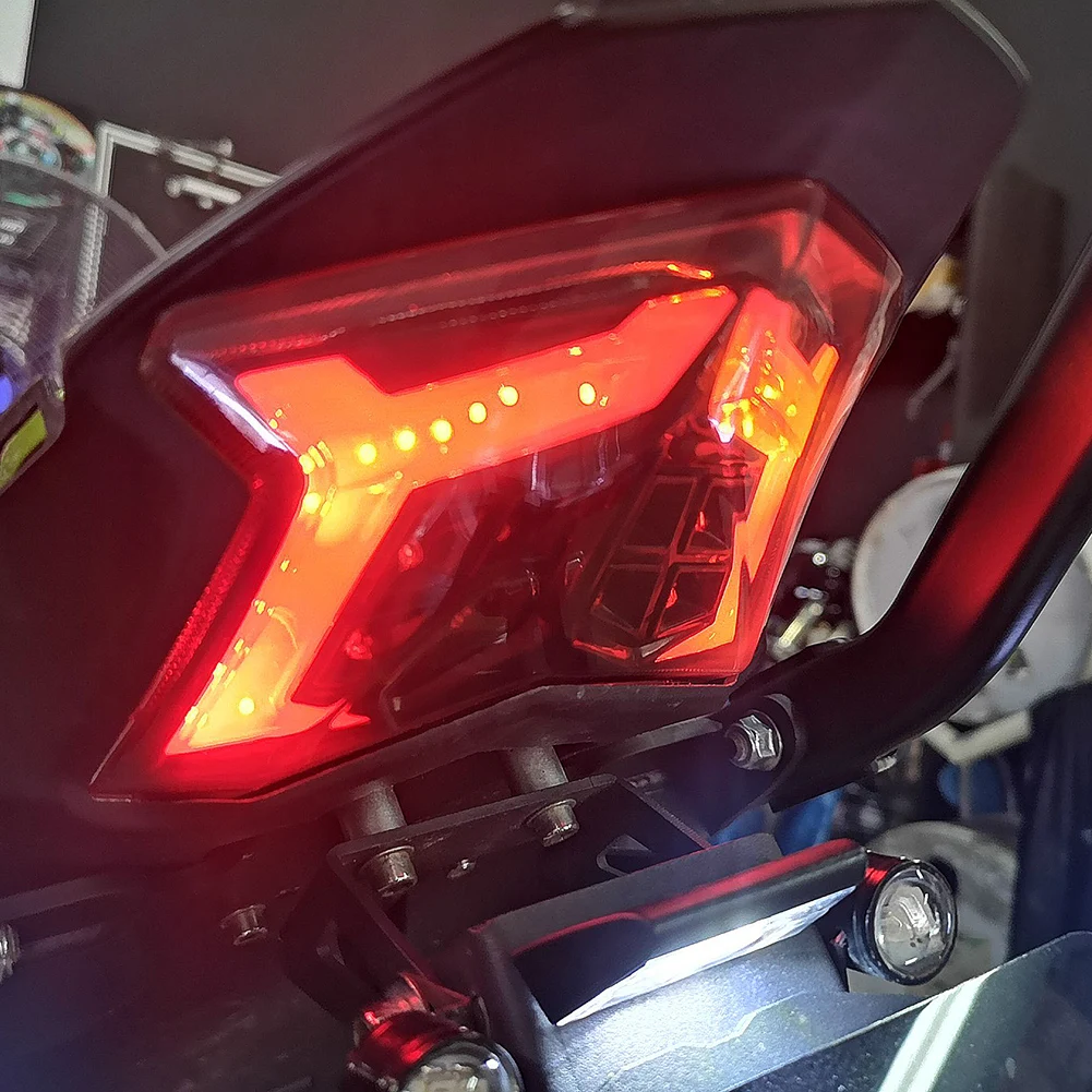 Z-900 части, задний Интегрированный Светодиодный фонарь, стоп-сигнал, задний светильник, мигалка, Сигналы поворота для Kawasaki Z900 Z 900