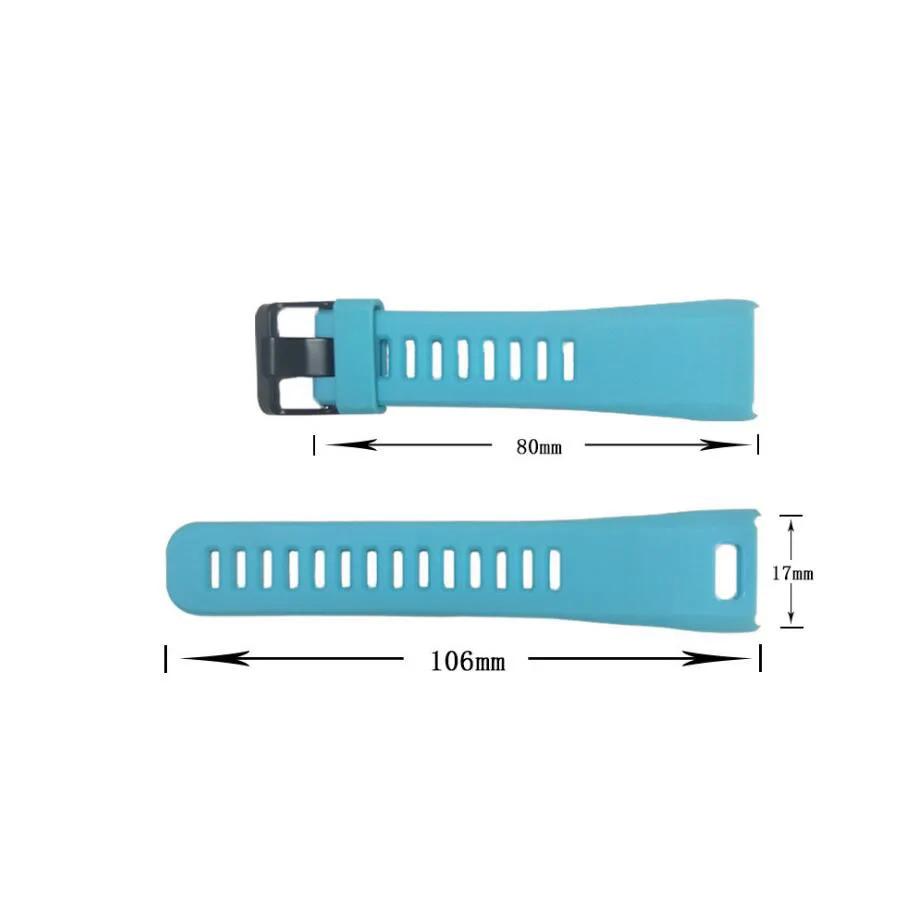 KINGBEIKE Sports Silicone WatchBand For Garmin Vivosmart HR Smart Watch Strap Bracelet With Tools 8 Colors