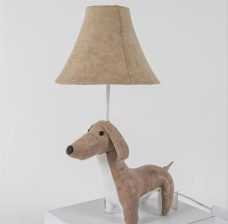 Kids Desk Lamp LED Cute dog Funny Animal children bedroom Table lamp and as  a handmade gift to children|LED Table Lamps| - AliExpress