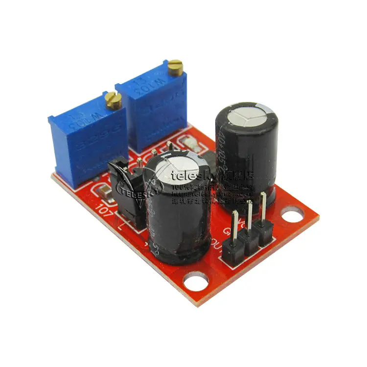 

NE555 pulse frequency duty cycle adjustable square wave rectangular signal generator stepper motor driver board module