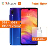 Global Version Xiaomi Redmi Note 7 Mobile Phone 3GB RAM 32GB ROM Snapdragon 660 Octa Core 4000mAh 6.3" 2340 x 1080 48MP+13MP