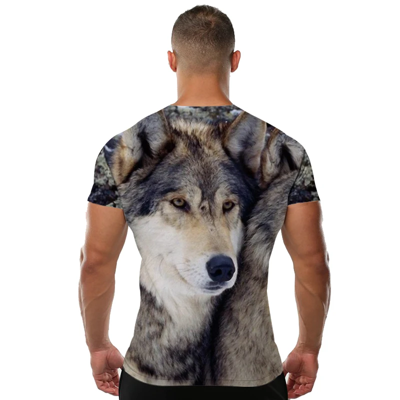 KYKU Brand Wolf Shirt Funny T Shirts 3d T Shirt Men Clothes Animal T-shirt Short Sleeve Mens Clothing Summer 2018 Casual Wear KYKU Brand Wolf Shirt Funny T Shirts 3d T Shirt Men Clothes Animal T-shirt Short Sleeve Mens Clothing Summer 2018 Casual Wear