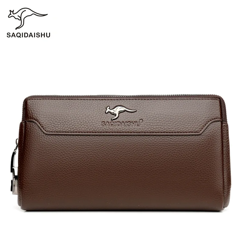 Brand Men Clutch Bags Anti theft Password Lock Clutch Wallet Fashion