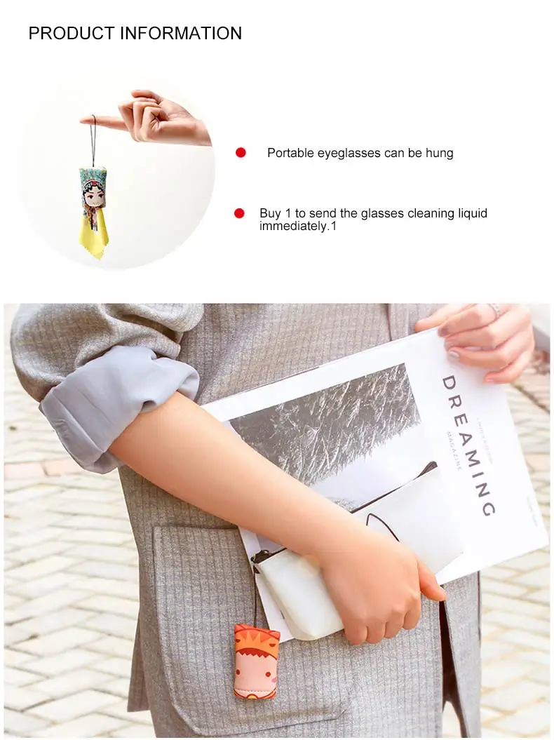 New Portable hook up hang High Quality Colorful Lens Cloth Cleaning Microfiber Glasses Cloths Camera Phone Computer Screen Cleaning Cloth1 (2)