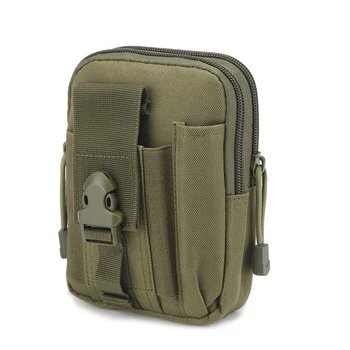 

Fishing Molle Pouch Bag Belt Lure Bait Waterproof Tackle Oxford Bag Accessory Waist Camo Tactical Military Reel Protective Cover