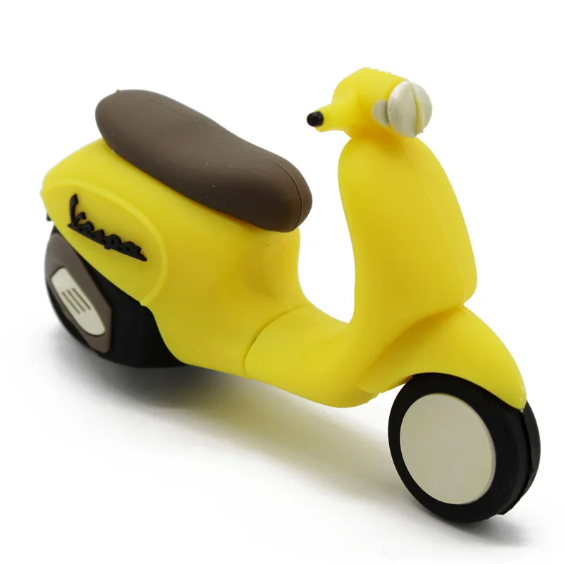 BiNFUL moto rcycle pen drive 4 ГБ 8 ГБ 16 ГБ 32 ГБ мото usb флэш-накопитель - Цвет: Yellow