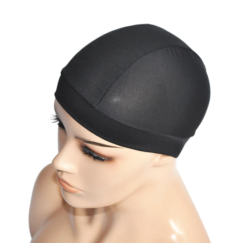 Wig CapSpandex Dome Cap for Making Wigs Snood Nylon Strech Glueless Elastic Cap