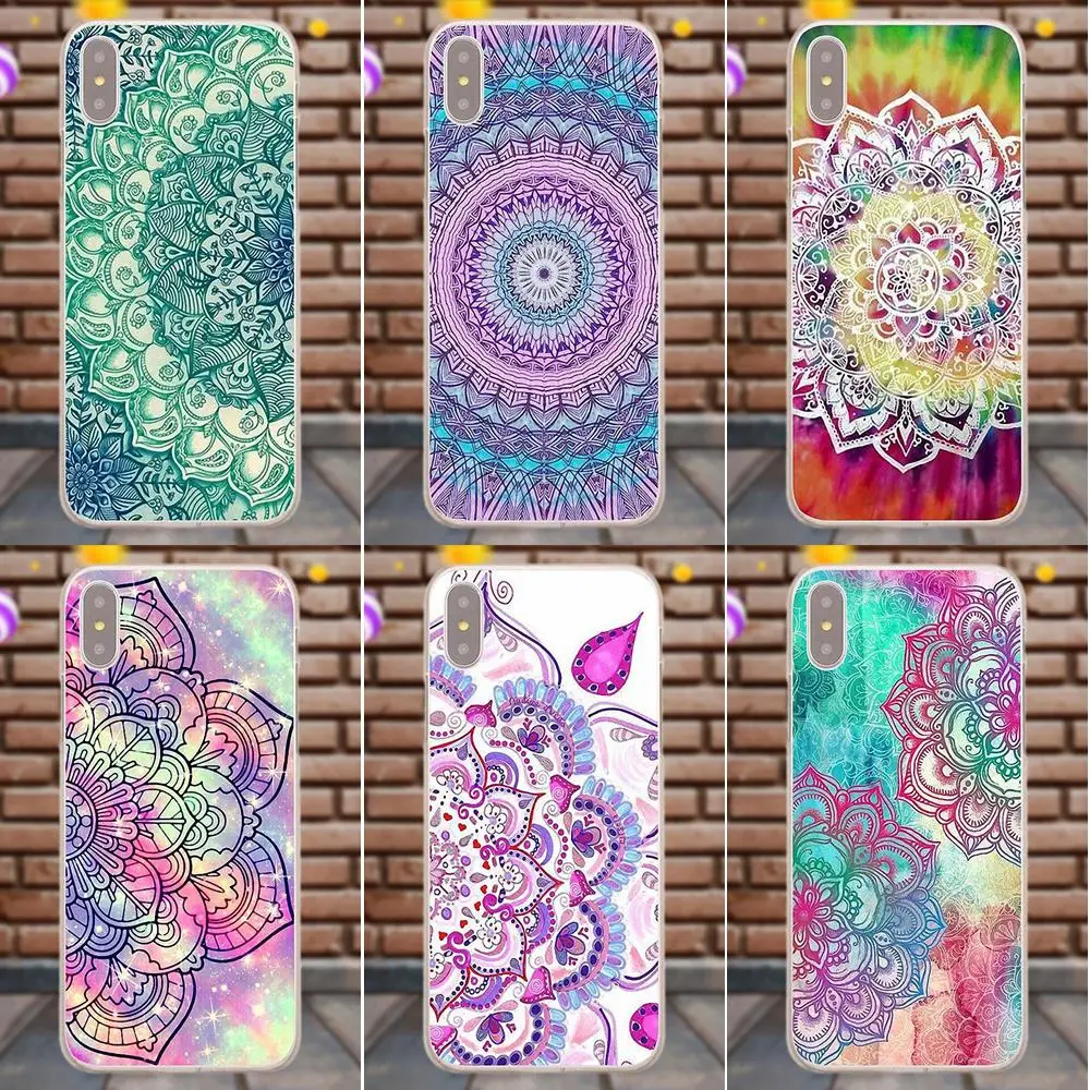 

Suef Lovely Plastic For HTC Desire 530 626 628 630 816 820 One A9 M7 M8 M9 M10 E9 Plus For Moto G G2 G3 Mandala Flower
