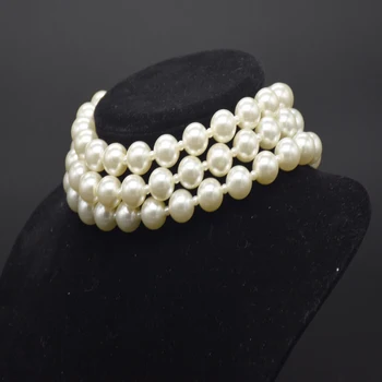

2018 maxi nature pearl necklace&chain for women choker necklace for girl for wedding party