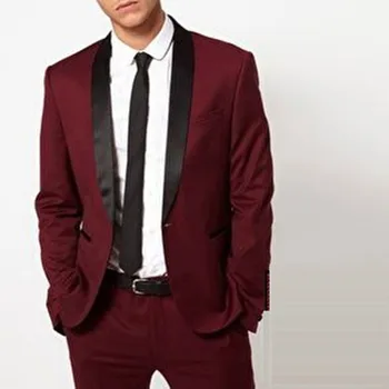 

2017 Morning Fashion Groom men suit Tuxedos New Wedding Groomsman Bridegroom Slim Fit Groomsmen Suits Best Man Suits Jacket+pant