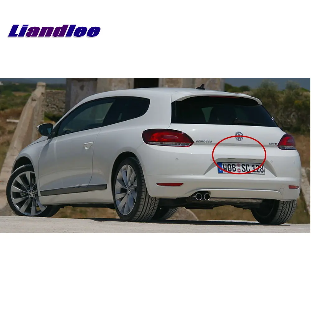 Liandlee для Volkswagen Scirocco 2008-2013 Автомобильная камера заднего вида для парковки заднего вида/SONY CCD HD Integrated