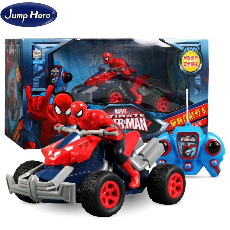 spiderman remote control bike