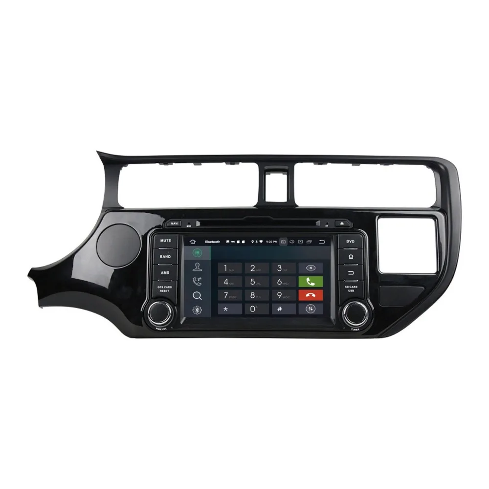 Android 8,0 стерео радио DVD gps Мультимедиа Навигация для Kia K3 РИО 2011 2012 2013 4 GB Оперативная память Bluetooth WI-FI зеркало-link