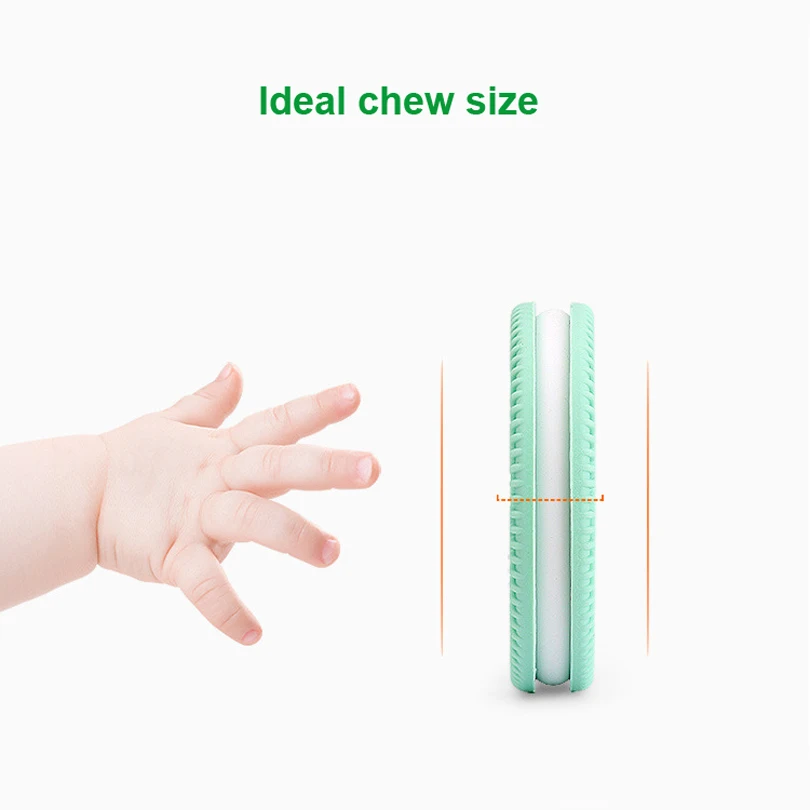 5 шт. детский силиконовый Прорезыватель для зубов с отверстием|teething toys|bpa free kidsfood