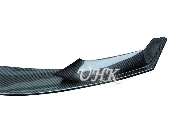 UHK для BMW аксессуары для 5 серии F10 MT углеродное волокно передний бампер спойлер диффузор Spoler Бампер протектор сплиттер