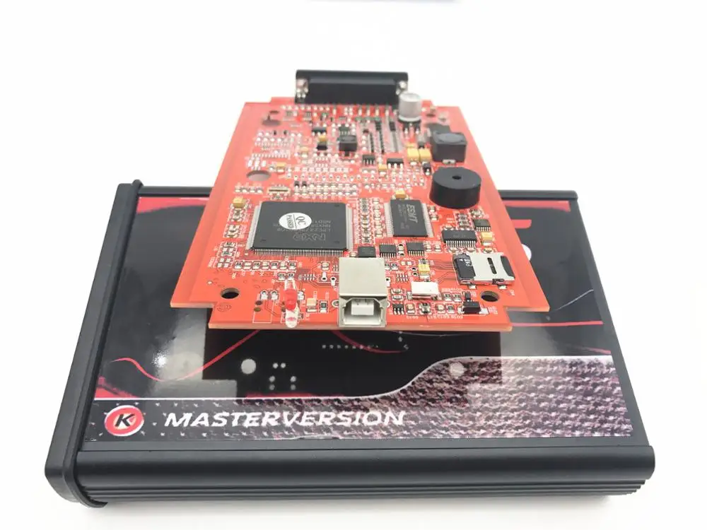 KESS V2.47 V5.017 Версия ЕС онлайн Версия KTAG 2,25 V7.020 4LED Красный PCB KESS V2 V5.017 красный KTAG 7,020 без жетонов