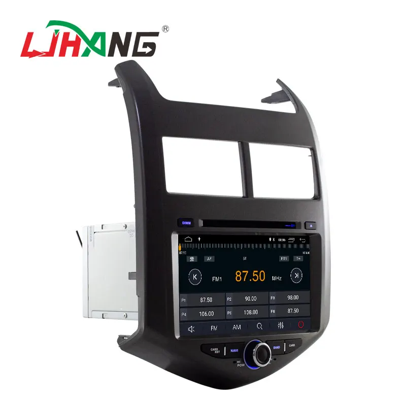 Excellent LJHANG 2 Din 8 inch Android 8.1 Car Multimedia Player For Cheverolet aveo 2011 GPS Navi Mirror-link Bluetooth WIFI Audio Stereo 2