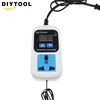 AC 110-220V Digital Thermostat Regulator Temperature Controller Microcomputer Socket Outlet -50~110C + NTC Sensor KT3008 ► Photo 3/6