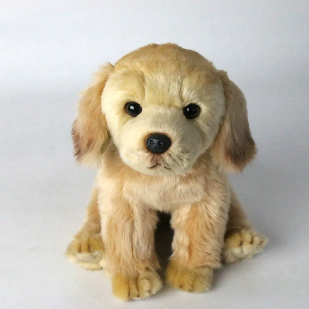 realistic plush dog