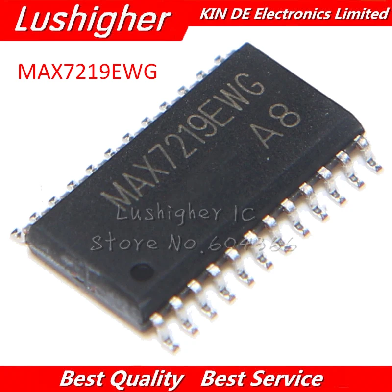 50PCS MAX7219EWG SOP24 MAX7219 SOP SMD IC new original-in Integrated ...