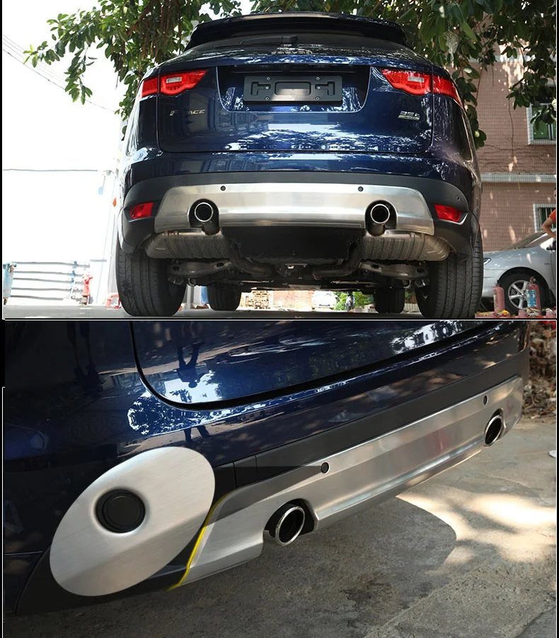 Новое поступление для Jaguar F-PACE Fpace противоскользящая пластина бампер Защита порога, 304 нержавеющая сталь, от ISO9001 фабрики, Акционная цена