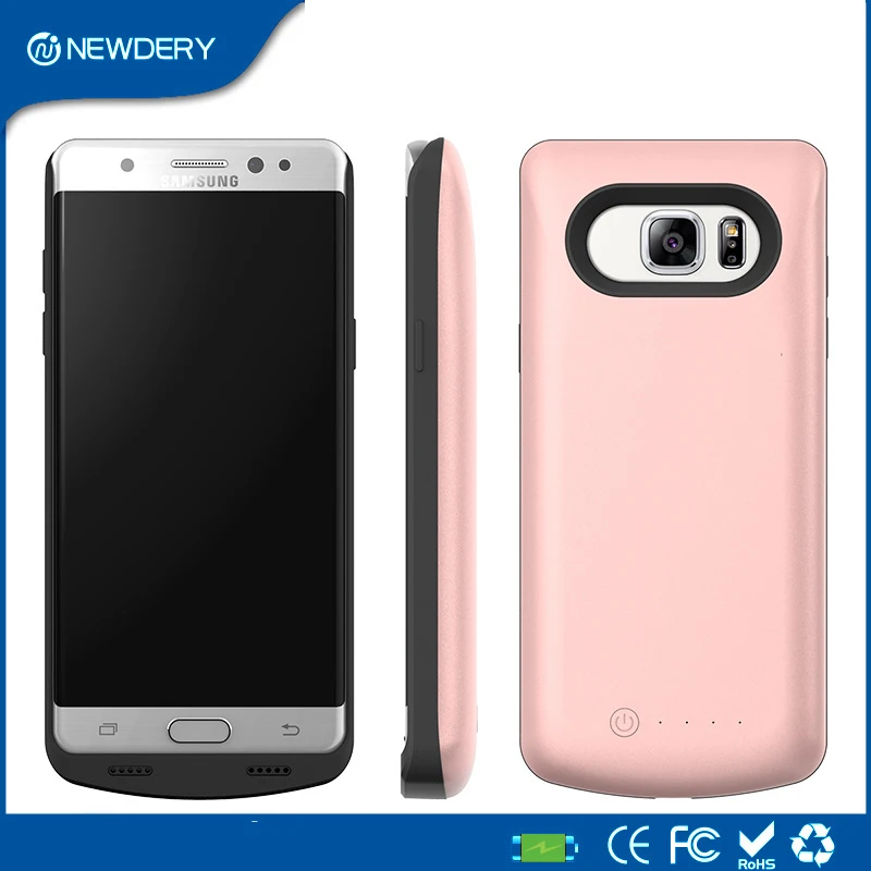 NEWDERY 5000mAh Battery Charger Case For Samsung Galaxy Note 7 / FE Luxury External Backup Power Bank Charger TPU Cover cases