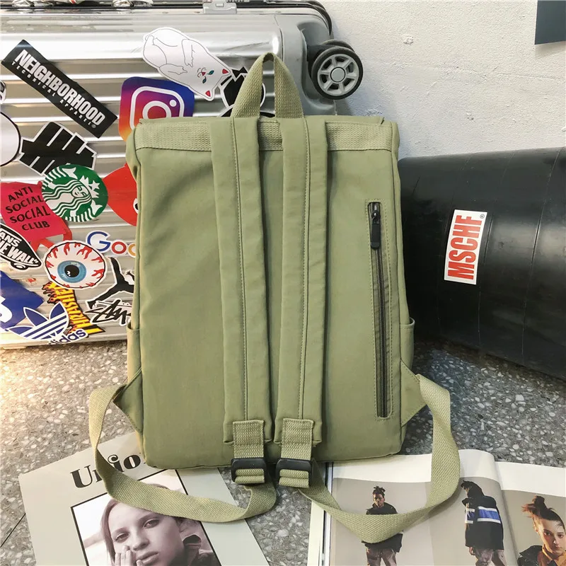 Menghuo нейлоновые двойные пряжки рюкзак для девочек Новая индивидуальная Модная студенческая сумка Повседневная дикая туристический рюкзак для женщин сумка