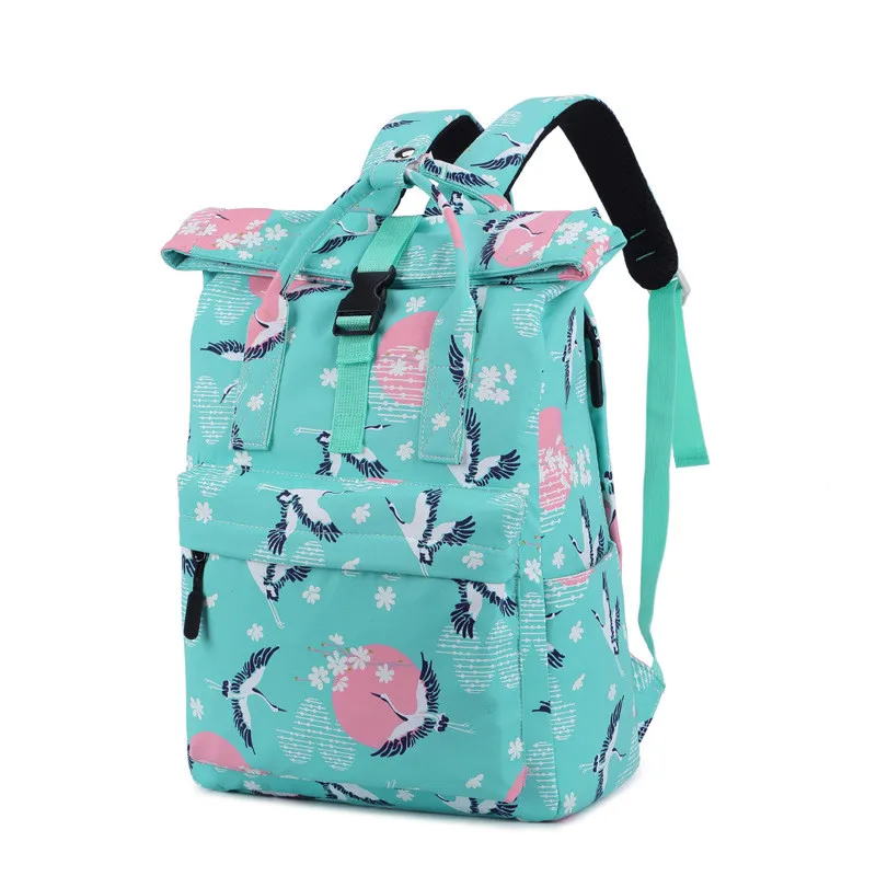 

Cute Animal Fox Printing School Backpacks Waterproof Women Bag Laptop Backpack Female Mochila Bolsas E Sacolas
