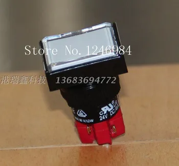 

[SA]D16LAT1-1AB Taiwan Progressive Alliance interlocking white rectangle single way normally open and normally closed push butto