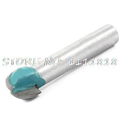 Carpenter 1/4" Shank 3/8" Cutting Dia Round Nose Bit Core Green Cutter | Инструменты