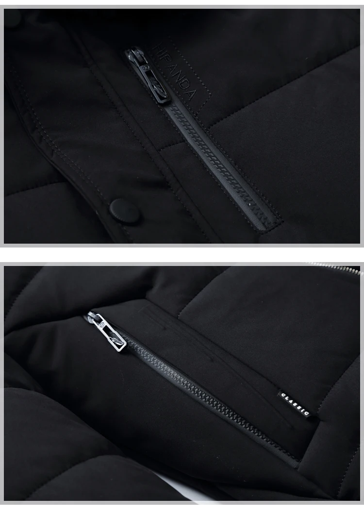 Мужская Длинная зимняя куртка со съемным меховым воротником, новинка, теплые хлопковые парки на молнии, однобортное пальто, XL-7XL, 6XL, 8826