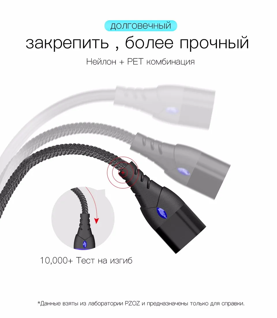 PZOZ 5A Магнитный кабель usb type c Micro usb Тип C супер быстрая зарядка телефона Microusb Тип-C магнит Зарядное устройство usb c для iphone 11 pro huawei xiaomi магнитная зарядка для айфона шнур для зарядки телефона