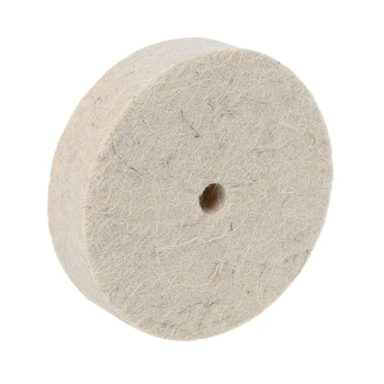 

76x20mm Wool Felt Polishing Buffing Grinding Wheel Polisher Disc Pad Rotary Tool