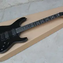Kirk Hammett signature KH-2 electric guitar black KH2 guitar free shipping 9V active pickups skull inlays custom shop guitar