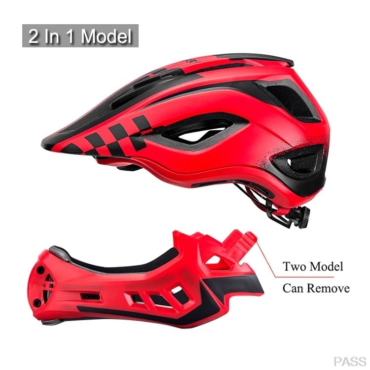 Полностью Покрытые детские шлемы шлем для мальчика 2 в 1 мотоциклетный велосипед детские шлемы для девочек EPS спортивные лыжные защитные шляпы