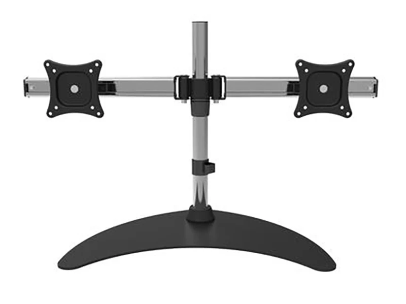 desktop stand Алюминиевый сплав Настольный зажим полный движения двойной экран светодиодный ЖК-монитор держатель вращение на 360 двойной монитор Поддержка настольная подставка - Цвет: desktop stand